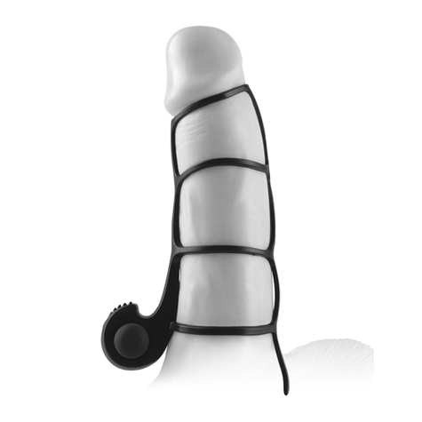 Gaine a penis : beginner's silicone power cage noir