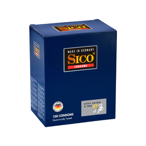 Sico X-Tra Condoms 100 Kondome