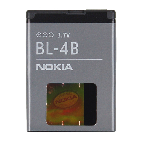 Nokia Bl-4b Li-Ion Akku 2630, 6111, 7370 700mah
