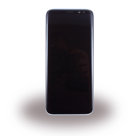 Samsung G955f Galaxy S8+ Original Ersatzteil Lcd Display / Touchscreen Mit Rahmen Orkid Grau