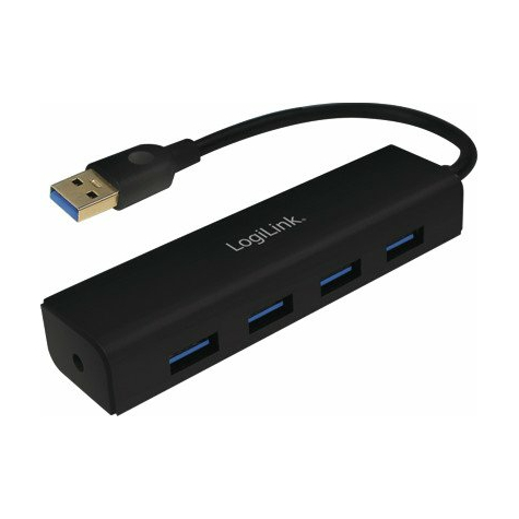 Logilink USB 3.0 HUB 4 ports, alimenté par bus, noir