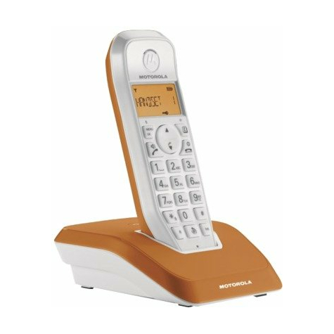 Motorola Startac S1201 Dect Schnurlostelefon, Orange