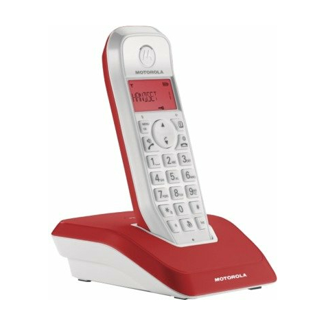 Motorola Startac S1201 Dect Schnurlostelefon, Rot