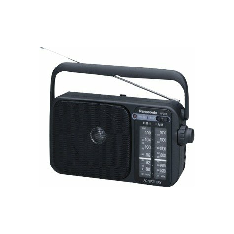 Panasonic Rf-2400deg-K, Tragbares Radio, Schwarz