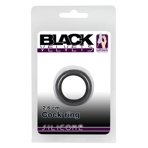 Penisring Black Velvets Cock Ring 2,6 Cm