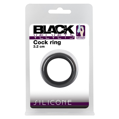Penisring Black Velvets Cock Ring 3,2 Cm