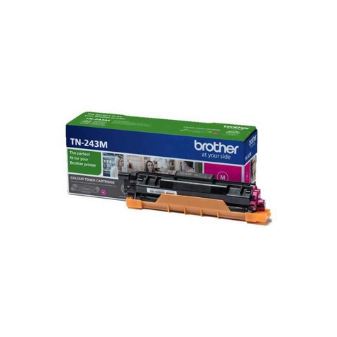 Brother Tn-243m Toner Magenta For Approx. 1,000 Pages