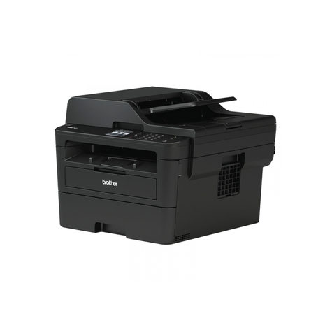 Brother Mfc-L2730dw S/W-Laser-Multifunktionsdrucker Scanner Kopierer Fax Wlan