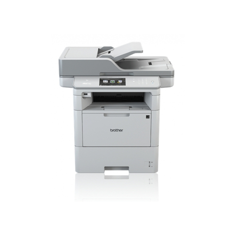 Brother Mfc-L6800dw S/W-Laserdrucker Scanner Kopierer Fax Lan Wlan Nfc