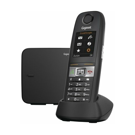 Gigaset e630 téléphone fixe sans fil (analogique), noir