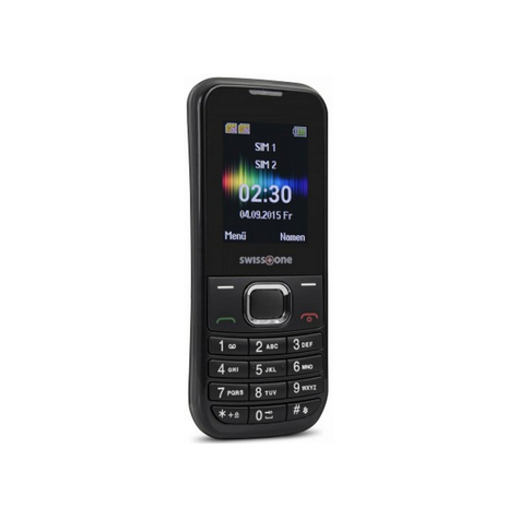 Swisstone Sc 230 Dual-Sim Schwarz Gsm Mobiltelefon