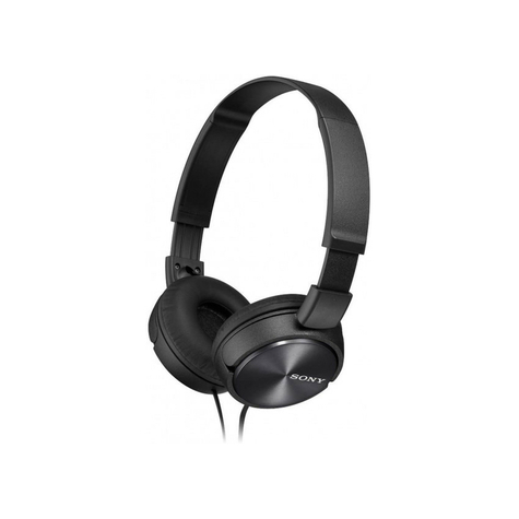 Sony mdr-zx310b casque supra-auriculaire - noir