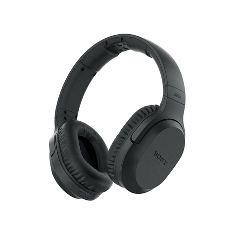 Sony mdr-rf895rk casque tv supra-auriculaire noir