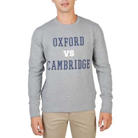 Herren Sweatshirts Oxford University Grau L