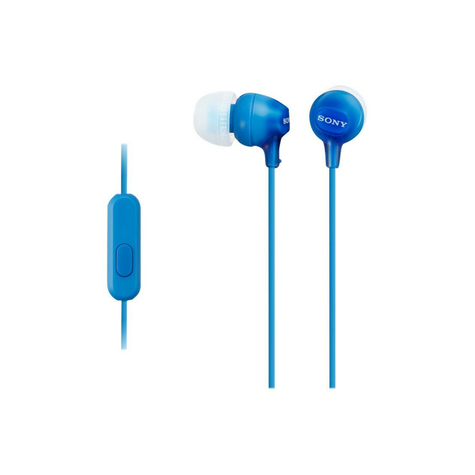Sony Mdr-Ex15apli In-Ohr-Kopfhörer,Blau