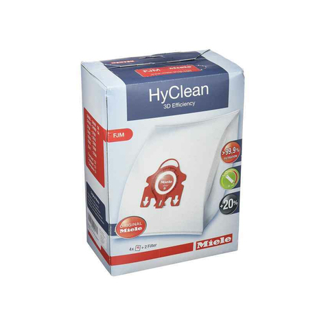 Miele fjm hyclean 3d efficiency sac aspirateur