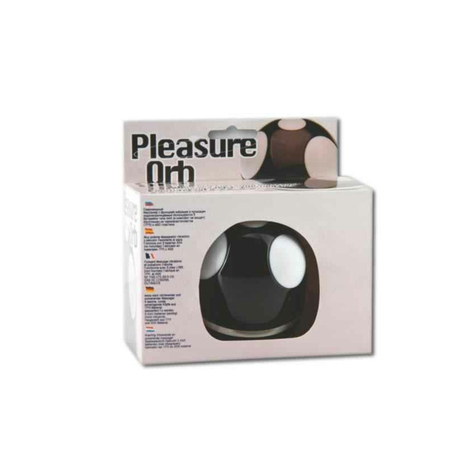 Pleasure orb massager, wasserfest, vibr. &pulsating, tpr, schwarz