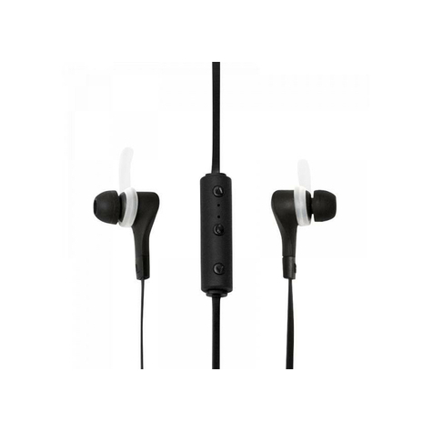 Écouteurs intra-auriculaires stéréo logilink avec bluetooth bt0040 (noir)