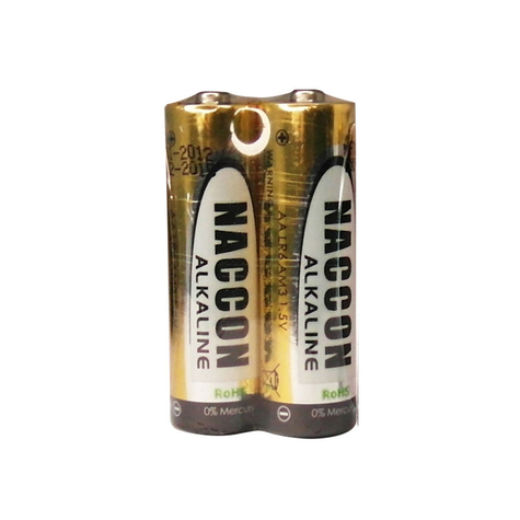 accessories : naccon alkaline lr6 battery aa 2 pack