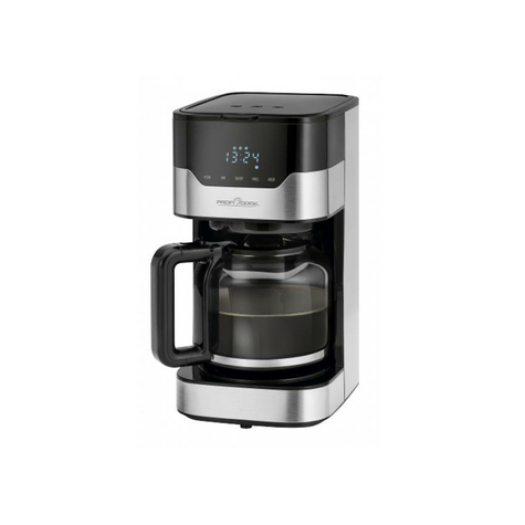 Proficook Coffee Machine Sensor Touch Pc-Ka 1169 Inox