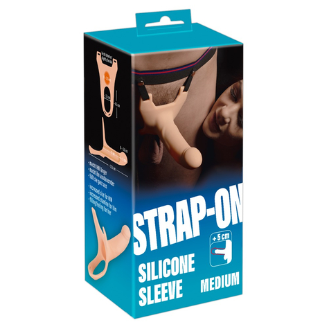 Strap-On Silicone Strap-On +5 Cm Medium