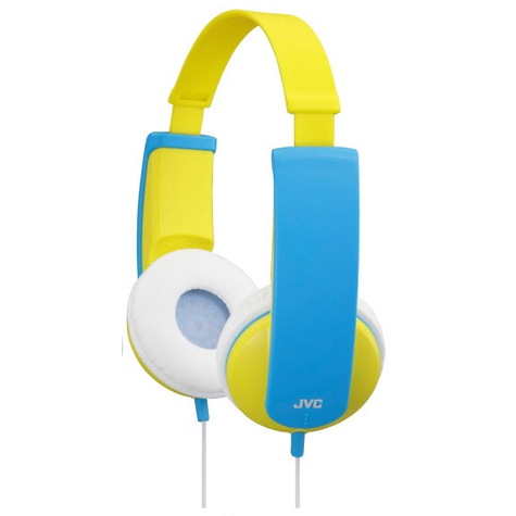 Jvc Ha-Kd5-Y Kopfhörer Kopfband Gelb Verkabelt 0,8 M Ohrumschließend