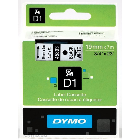 Étiquettes dymo d1