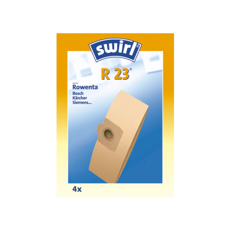 Swirl r 23 sac à poussière marron papier bosch karcher siemens 4 pièce(s)