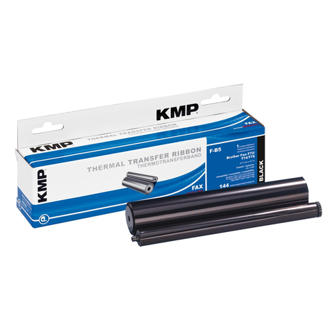 Kmp f-b5 144 pages noir brother fax t 102 fax t 104 fax t 106 fax t 7 plus fax t 74 fax t 76 fax t 78 fax t 82 -... 217 mm 1 pièce(s)