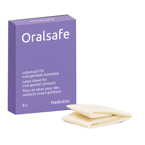 Medintim Oralsafe Latex-Tücher Vanille