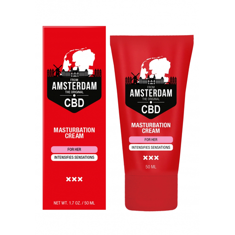 Cbd From Amsterdam  Masturbation Cream For Her 50 Ml