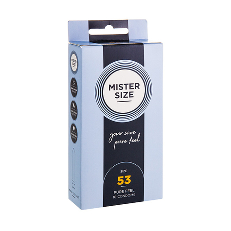 Mister taille 53 mm 10 packs