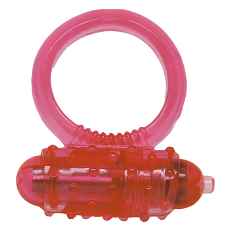 Silicone soft cock-ring rose m. Vibr.