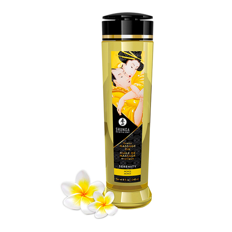 Shunga huile de massage serenity (monoi) 240ml