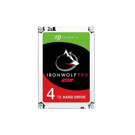 Seagate Hdd Ironwolf Pro 4tb Intern Festplatte St4000ne001