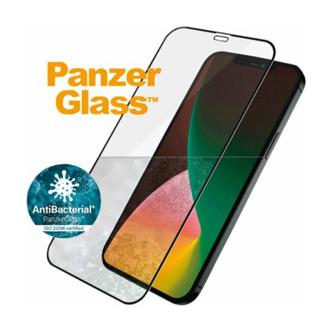 Panzerglass Apple Iphone 12 Max/12 Pro Cf Antibakteriell E-To-E, Black
