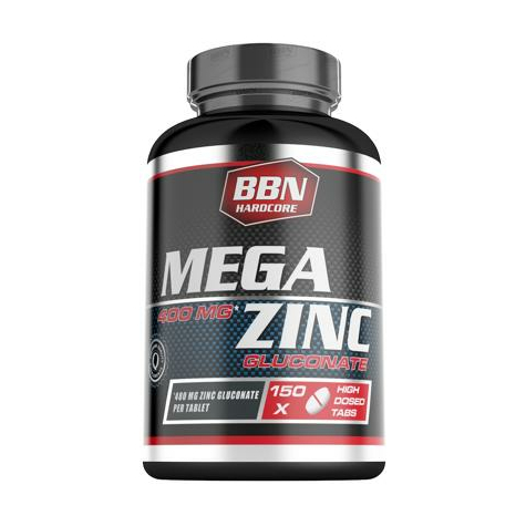 Best Body Nutrition Hardcore Zinc Tabs, 150 Tablets Dose