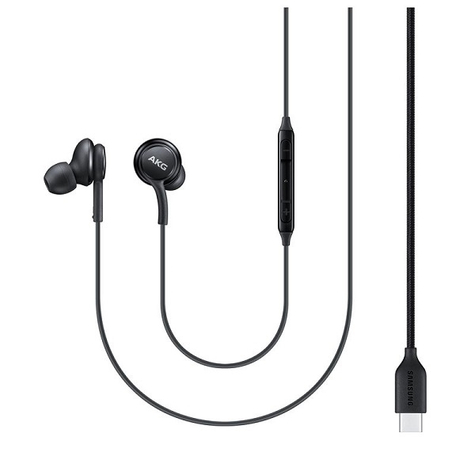 Samsung eoic100bbeg original akg inear type c headset / headphones noir