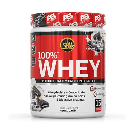 All Stars 100% Whey Protein, 450 G Dose