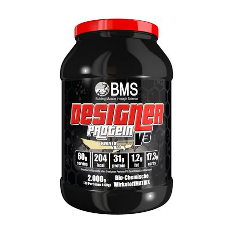 Bms designer protein v3, 2000 g dose