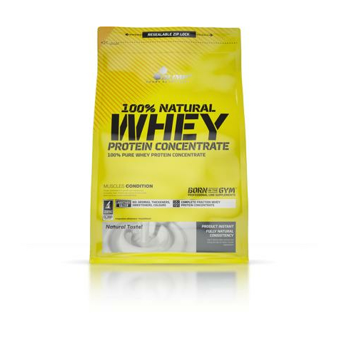 Olimp 100% Natural Whey Protein Concentrate, 700 G Beutel, Neutral