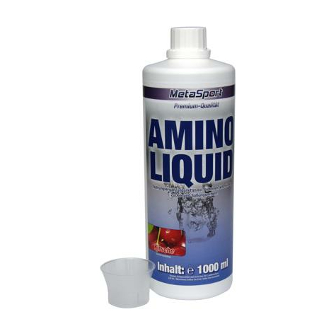 Metasport Amino Liquid Incl. Dosing Cup, 1000 Ml Bottle