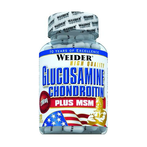 Joe Weider Glucosamine & Chondroitin + Msm, 120 Kapseln