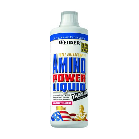 Joe Weider Amino Power Liquid, 1000 Ml Bottle