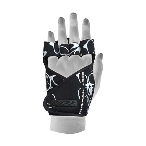 Chiba Lady Motivation Glove, Black/White Black