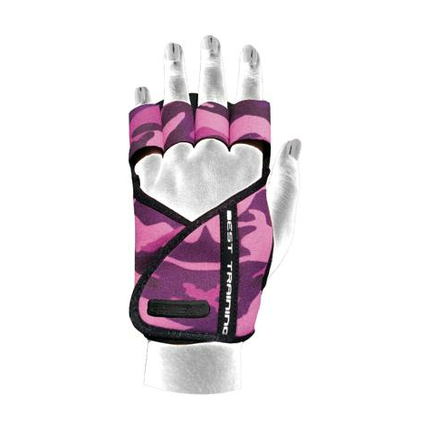 Chiba lady motivation glove, pink/tarnfarben/schwarz