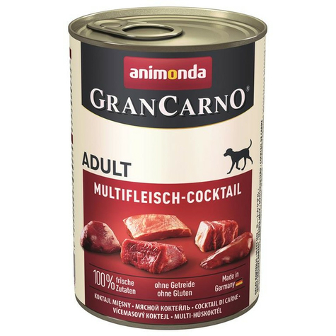 Animonda chien grancarno, carno adulte mf-cocktail 400g d
