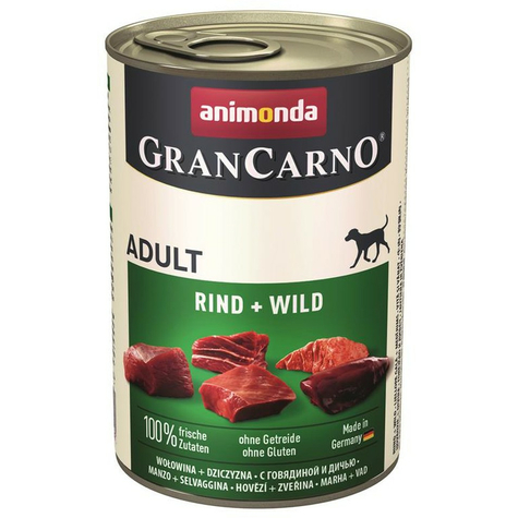 Animonda Hund Grancarno,Carno Adult Rind-Wild    400gd