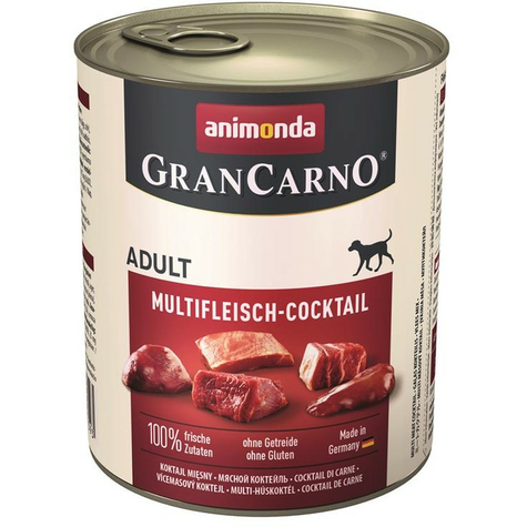 Animonda chien grancarno, carno adult mf cocktail 800g d