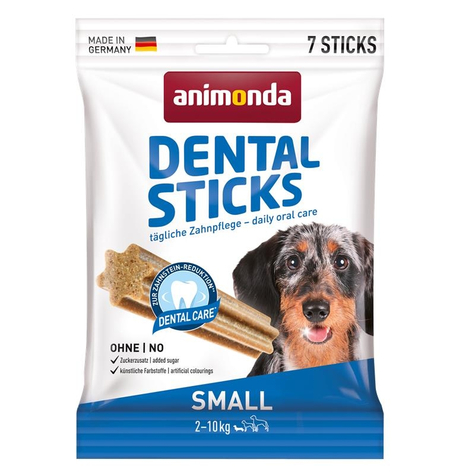 Snacks animonda pour chiens, petits bâtonnets dentaires 110 g